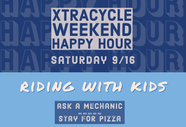 POSTPONED Riding with Kids & Ask-a-Mechanic Happy Hour