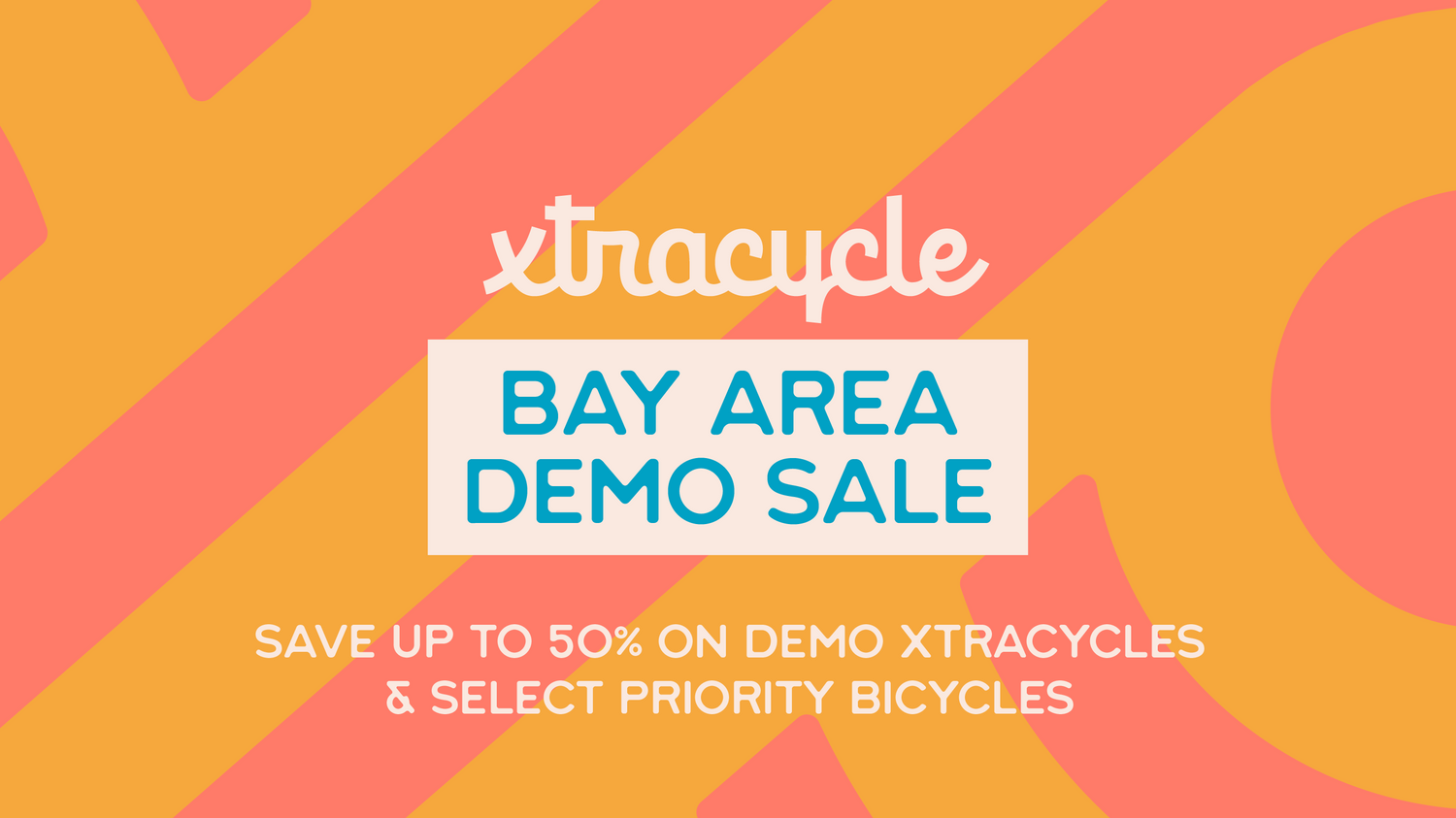 Xtracycle Bay Area Demo Sale. Save up to 50% on Demo Xtracycles & select Priority Bicycles