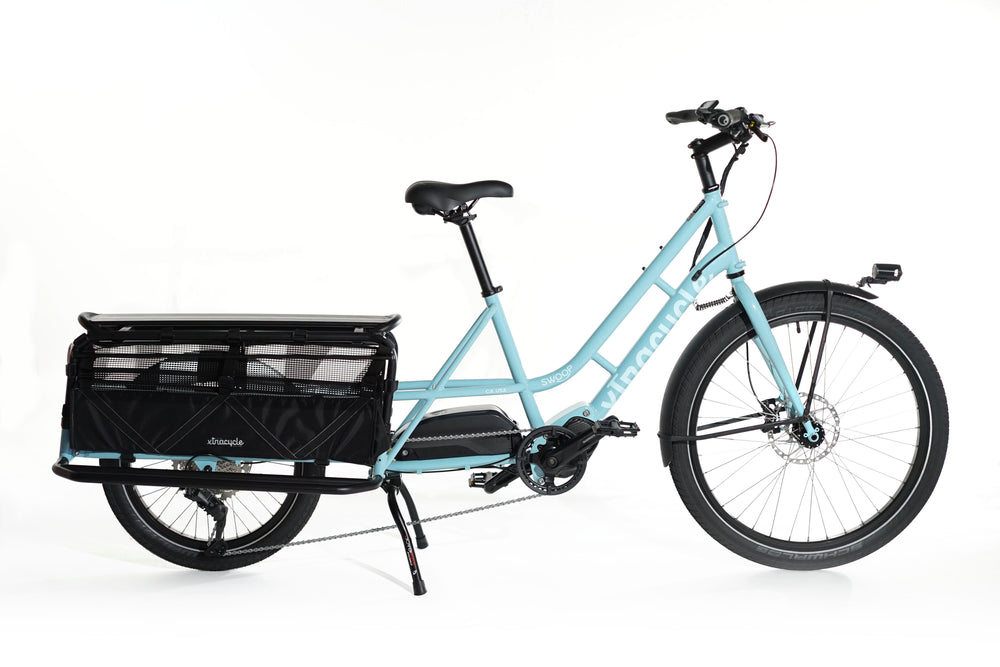 Xtracycle Swoop: Family Cargo E-Bike